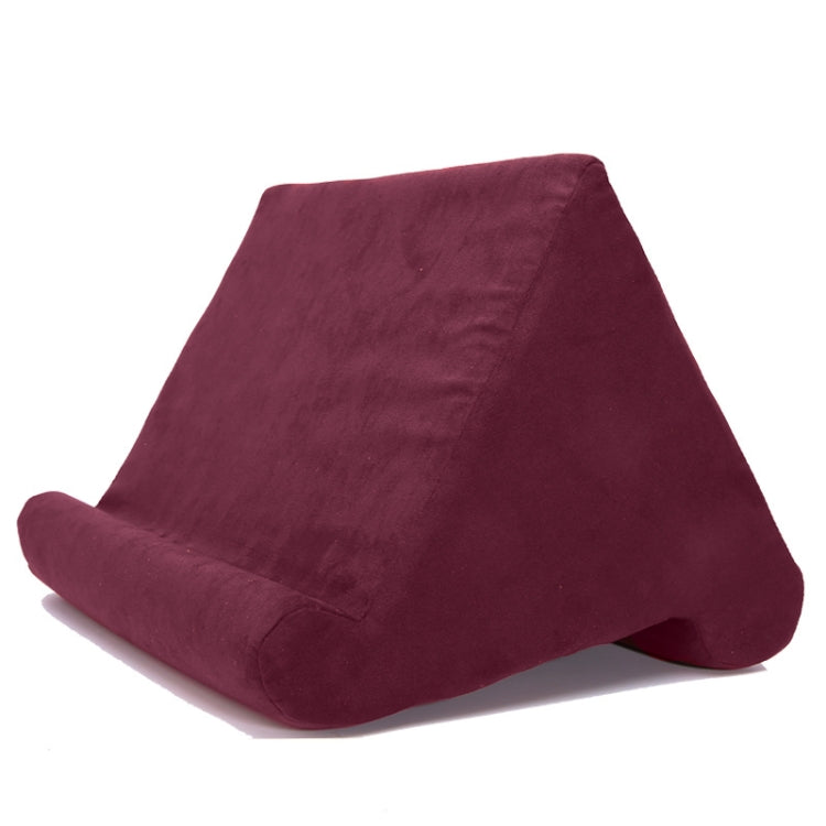 Accessory – Tablet Mobile Phone Bracket Multi-Angle Pillow, 27x25x23cm 27x25x23cm Wine Red