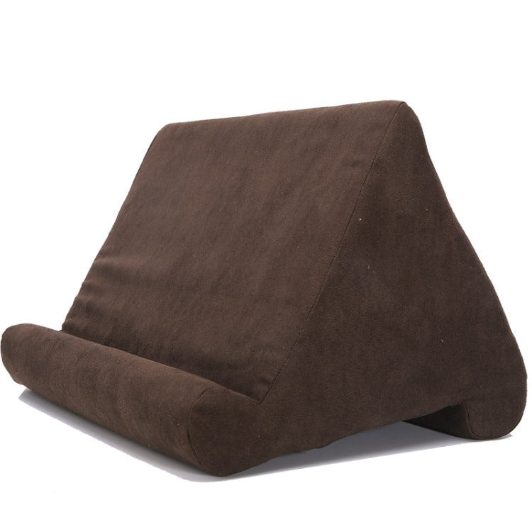 Accessory – Tablet Mobile Phone Bracket Multi-Angle Pillow, 27x25x23cm 27x25x23cm Dark Brown