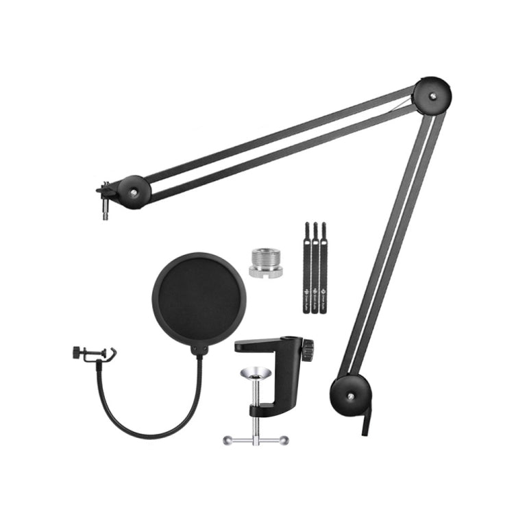 Microphone Desktop Cantilever Stent 360 Degree Rotating Bracket, GAZ-40P W, GAZ-40P B, GAZ-40 W, GAZ-40 B – Durable Build, Easy to Use GAZ-40P B