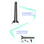 Microphone Desktop Cantilever Stent 360 Degree Rotating Bracket, GAZ-40P W, GAZ-40P B, GAZ-40 W, GAZ-40 B