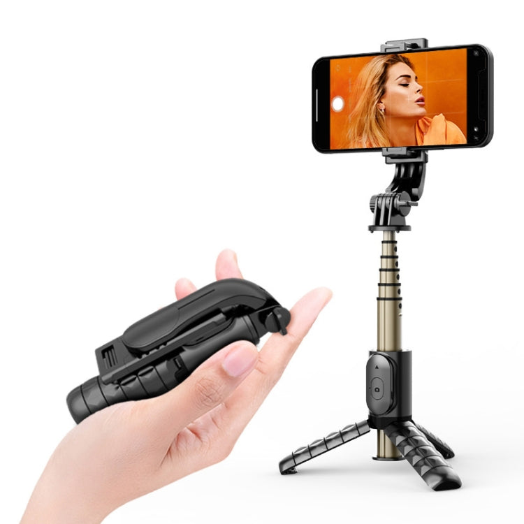 Mini Selfie Stick Integrated Multifunctional Bluetooth Selfie, Specification:, Q10S 70cm With Fill Light, Q11 74CM Without Fill Light, Q10 68CM Without Fill Light Q10 68CM Without Fill Light
