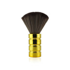 Electroplating Broken Hair Brush Haircut Neck Cleaning Brush, Four-section Gold, Four-section Silver, Four-section Gradient Purple, Round Handle Silver, Round Handle Gold, Round Handle Gradient Yellow, Round Handle Gradient Yellow Purple               ... Four-section Gold