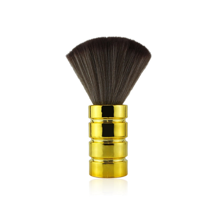 Electroplating Broken Hair Brush Haircut Neck Cleaning Brush, Four-section Gold, Four-section Silver, Four-section Gradient Purple, Round Handle Silver, Round Handle Gold, Round Handle Gradient Yellow, Round Handle Gradient Yellow Purple               ... Four-section Gold