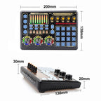 Live Microphone Equipment Sound Card, GAX-X8 – Bluetooth