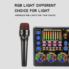 Live Microphone Equipment Sound Card, GAX-X8 – Bluetooth