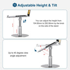 Z30 360 Rotating Lifting Aluminum Alloy Laptop Bracket – Aluminum Alloy