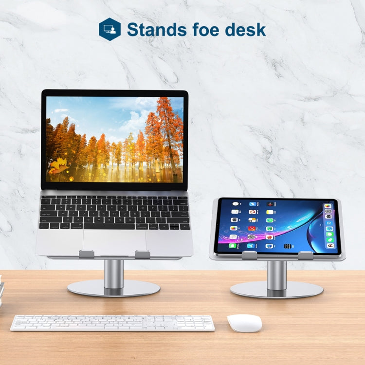 Z30 360 Rotating Lifting Aluminum Alloy Laptop Bracket – Aluminum Alloy