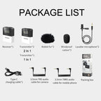 MAMEN KT-W1 Live Single-Reverse Camera Microphone, Specification:, 1 in 1, 2 in 1