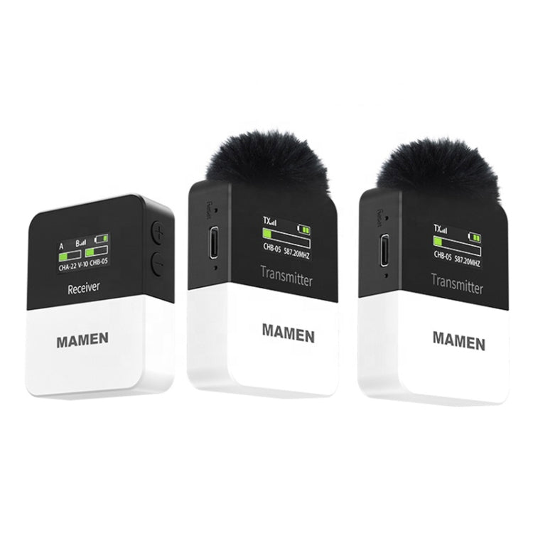 MAMEN KT-W1 Live Single-Reverse Camera Microphone, Specification:, 1 in 1, 2 in 1 2 in 1