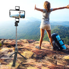 K12D Live Beauty Bluetooth Tripod Selfie Stick