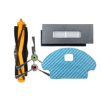 2pcs Rag Accessories For ECOVACS DEEBOT OZMO 930 DG36, Set 1, Main Brush, 2 Pairs Side Brush, 2 PCS HEPA Filter, 2 PCS Rag Set 1