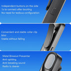 FerTo DX01 Wireless Collar Microphone 2.4G Live Broadcast Equipment, Style:, TYPE-C, 8 Pin, TYPE-C + Charging Bin, 8 Pin + Charging Bin – Wireless Charging, TPU