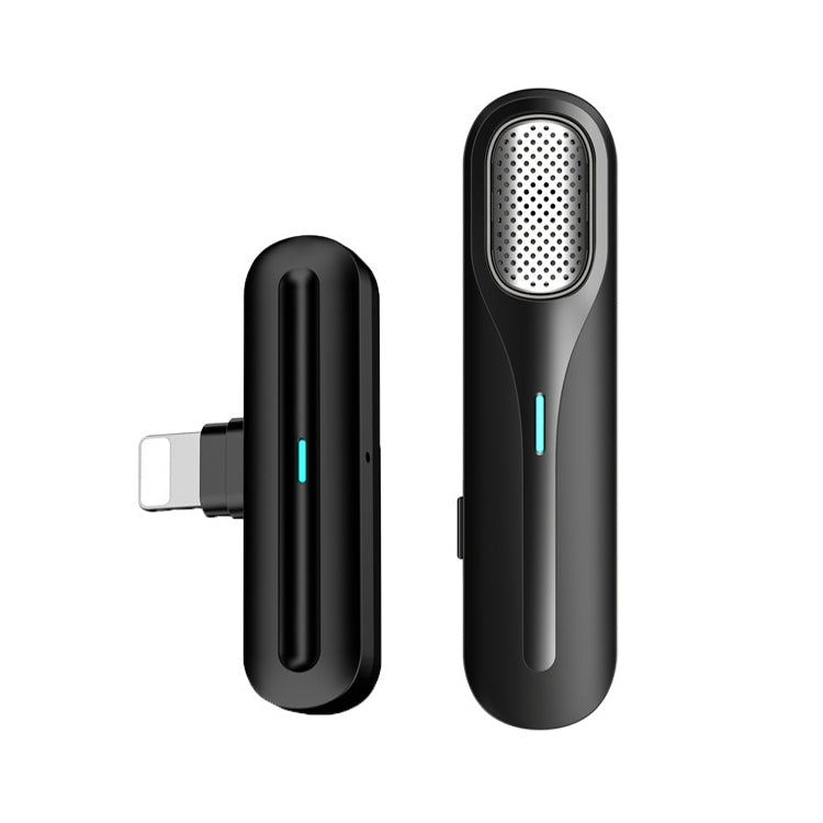 FerTo DX01 Wireless Collar Microphone 2.4G Live Broadcast Equipment, Style:, TYPE-C, 8 Pin, TYPE-C + Charging Bin, 8 Pin + Charging Bin – Wireless Charging, TPU 8 Pin