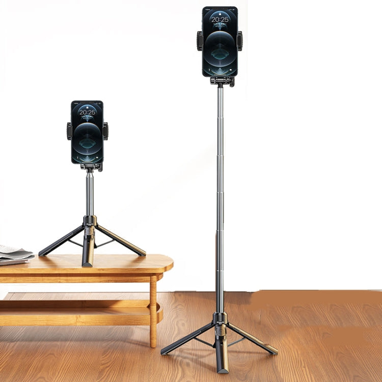 CYKE Folding Telescopic Mobile Phone Broadcast Stand Tripod, Specification:, A31-0.8m (Without Light), A31-1.6m (Without Light), A31E-1.1m (With Light), A31E-1.6m (With Light), A61-1.6m (Cloud Station) A31-1.6m (Without Light)