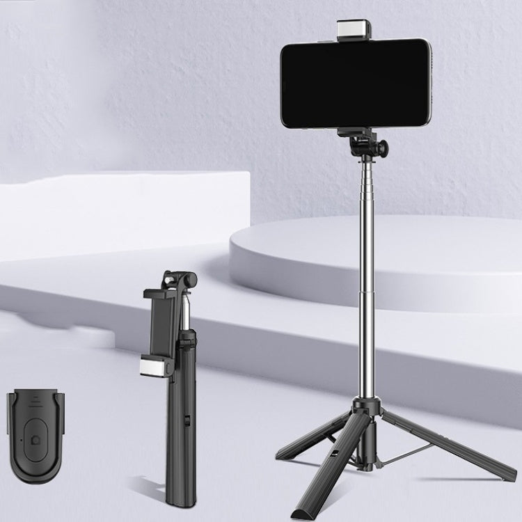 CYKE Folding Telescopic Mobile Phone Broadcast Stand Tripod, Specification:, A31-0.8m (Without Light), A31-1.6m (Without Light), A31E-1.1m (With Light), A31E-1.6m (With Light), A61-1.6m (Cloud Station) A31E-1.1m (With Light)