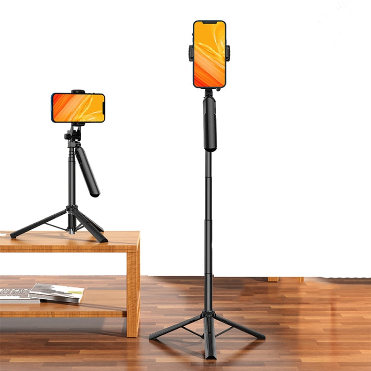 CYKE Folding Telescopic Mobile Phone Broadcast Stand Tripod, Specification:, A31-0.8m (Without Light), A31-1.6m (Without Light), A31E-1.1m (With Light), A31E-1.6m (With Light), A61-1.6m (Cloud Station) A61-1.6m (Cloud Station)