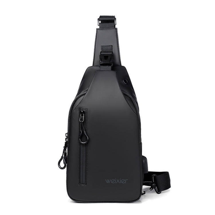 WEIXIER XB301 Men Chest Bag Outdoor Leisure Messenger Bag, XB301 Black, XB301 Gray, XB301 Green XB301 Black Black