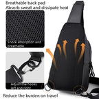 WEIXIER XB301 Men Chest Bag Outdoor Leisure Messenger Bag, XB301 Black, XB301 Gray, XB301 Green