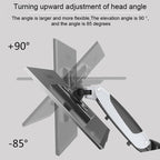 Gibbon Mounts GM112W Wall-Mounted Gas Spring Lifting Computer Monitor Stand – Aluminum Alloy