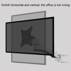 Gibbon Mounts FE111B Punch-Free Wall-Mounted Computer Monitor Stand – Aluminum Alloy