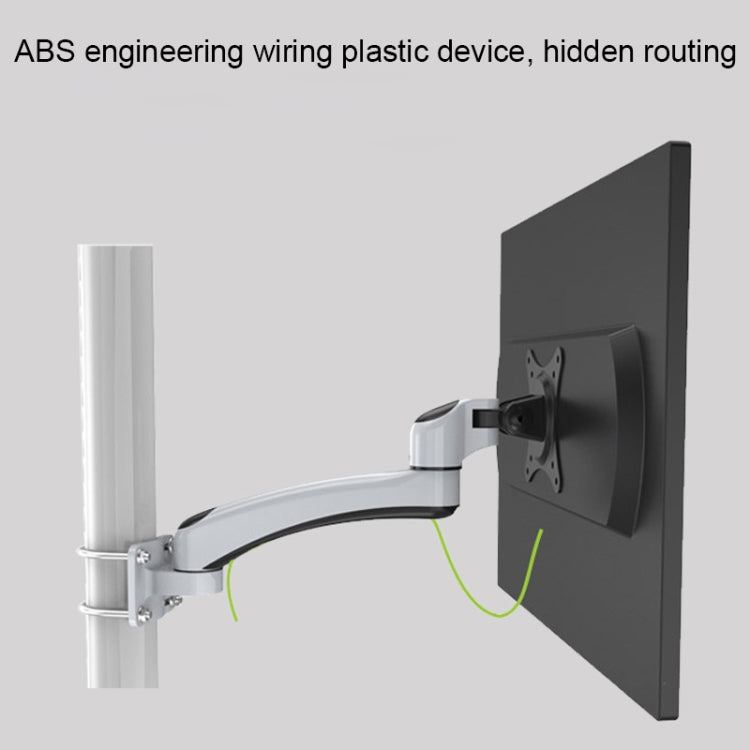 Gibbon Mounts FE111B Punch-Free Wall-Mounted Computer Monitor Stand – Aluminum Alloy