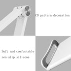 WS-2 Wall-Mounted Folding Telescopic Holder For Mobile Phone And Tablet, WS-2 (White), WS-2 (Black Gray)