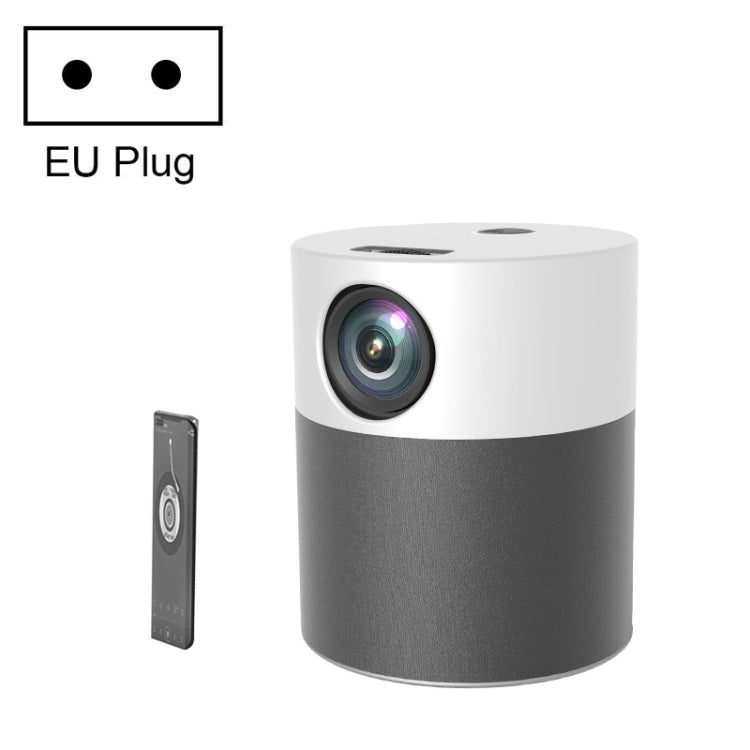 M1 Home Commercial LED Smart HD Projector, US Plug, EU Plug, UK Plug, AU Plug – Durable Build, Easy to Use EU Plug Phone with Screen Version