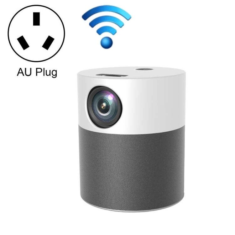 M1 Home Commercial LED Smart HD Projector, US Plug, EU Plug, UK Plug, AU Plug – Durable Build, Easy to Use AU Plug Intelligent WIFI Android Version