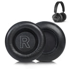 2pcs Genuine Leather Sponge Earmuffs For B&O BeoPlay H7 / H9 / H9i, H7 / H9 / H9i (Black), H7 / H9 / H9i (Apricot) H7 H9 H9i (Black) Black