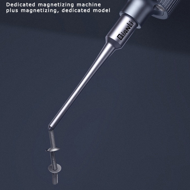 Qianli Super Tactile Grip-Type Precision Silent Dual-Bearing Screwdriver, Type A Phillips, Type B Tri-point, Type C Pentalibe, Type D Pinhead Philips, Type E T2 Torx – Aluminum Alloy, Non-slip
