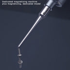 Qianli Super Tactile Grip-Type Precision Silent Dual-Bearing Screwdriver, Type A Phillips, Type B Tri-point, Type C Pentalibe, Type D Pinhead Philips, Type E T2 Torx – Aluminum Alloy, Non-slip