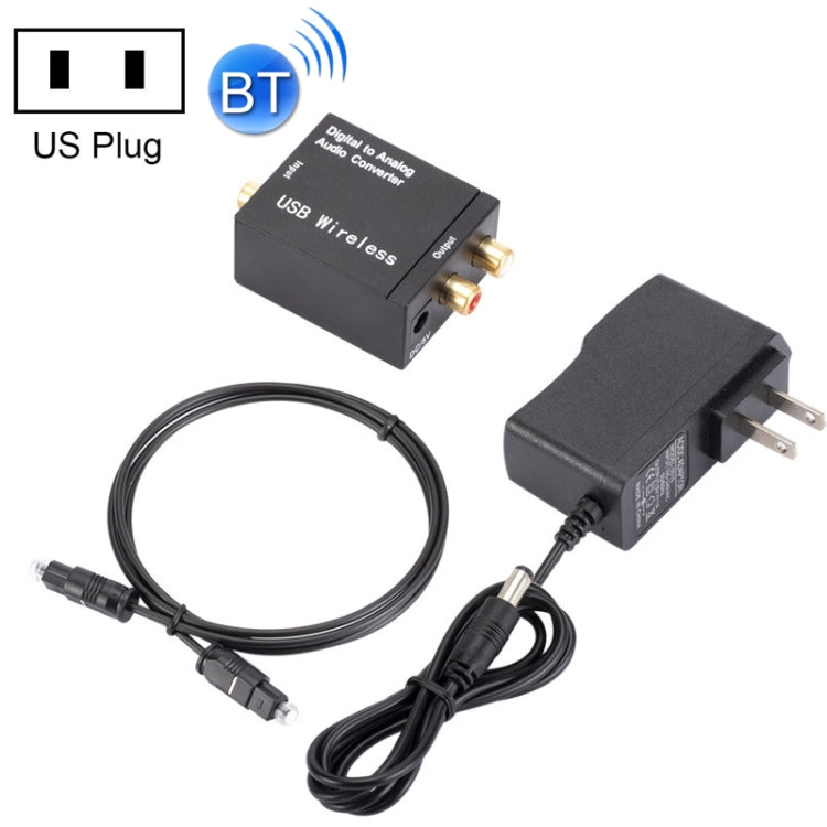 YP028 Bluetooth Digital To Analog Audio Converter, Specification:, Host+USB Cable, Host+USB Cable+Fiber Optic Cable, Host+US Plug Power Adapter, Host+US Plug Power Adapter+Fiber Optic Cable – Magnetic, Bluetooth, TPU Host+US Plug Power Adapter+Fiber Optic Cable