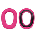 2pcs Sponge Earmuff Headrest Pad For Logitech G435, Rose Red Earmuffs, Blue Earmuffs, Black Headbeam, Purple Headbeam, Blue Headbeam Rose Red Earmuffs