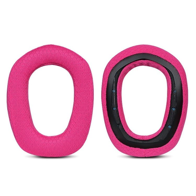 2pcs Sponge Earmuff Headrest Pad For Logitech G435, Rose Red Earmuffs, Blue Earmuffs, Black Headbeam, Purple Headbeam, Blue Headbeam Rose Red Earmuffs