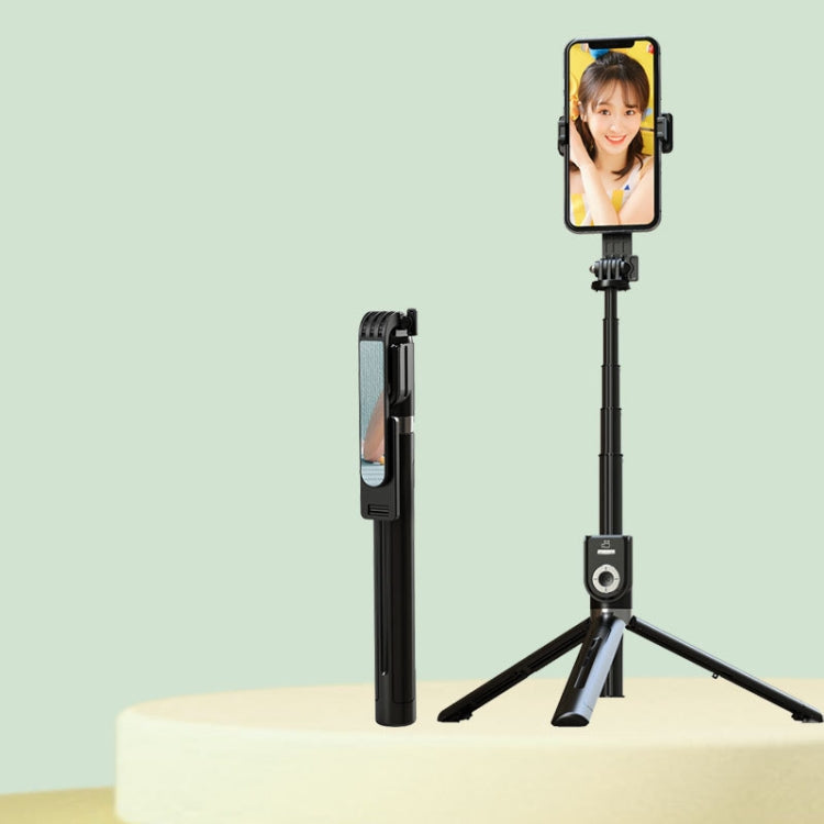Integrated Bluetooth Selfie Stick With Vibrato Remote Control Makeup Mirror, P80 1.33m, P81 1.7m – Bluetooth, Aluminum Alloy P81 1.7m