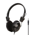 Soyto SY808MV Online Class Office Computer Headset, Cable Length: 1.6m, Black 3.5mm, Black 6.5mm – Durable Build, Easy to Use Black 3.5mm