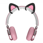 T6 Cute Cat Ear Decoration for Headphones, Black, White – Durable Build, Easy to Use