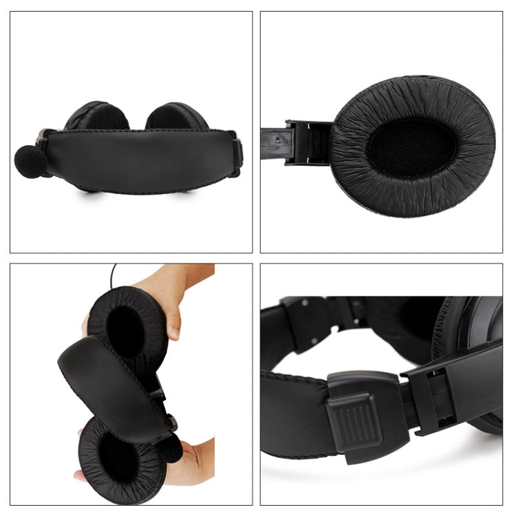 Soyto SY750MV Stereo Gaming Computer Headset – Leather, For PS4