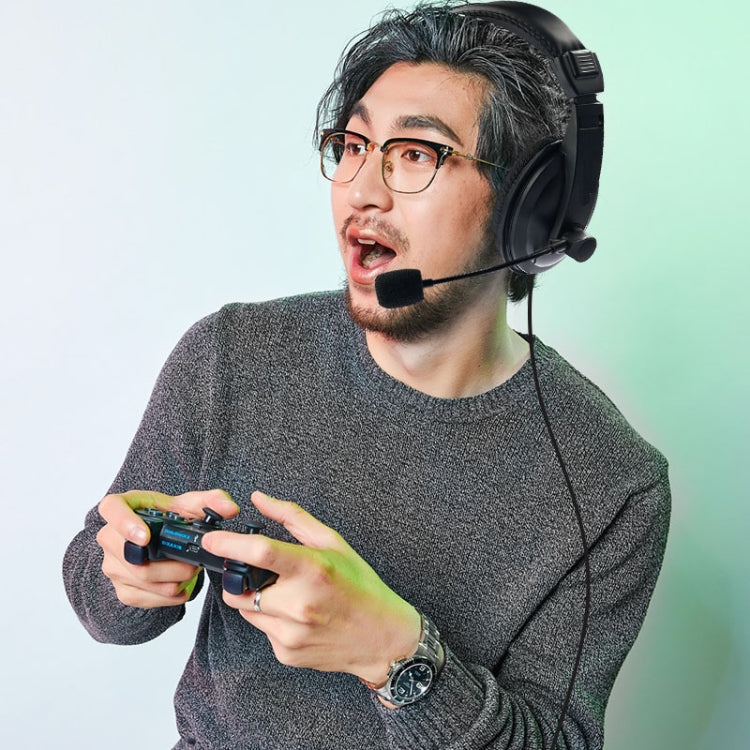 Soyto SY750MV Stereo Gaming Computer Headset – Leather, For PS4