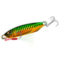 PROBEROS Iron Plate Lead Fish Far-Fluoch Metal Road Bait, 10G, 15G, 20G, 30G – Durable Build, Easy to Use 10G LF094A Double Hook