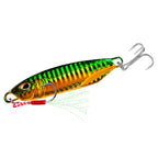 PROBEROS Iron Plate Lead Fish Far-Fluoch Metal Road Bait, 10G, 15G, 20G, 30G – Durable Build, Easy to Use 10G LF094A Double Hook