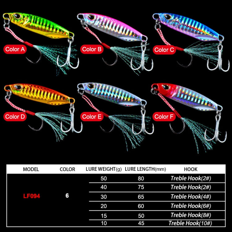 PROBEROS Iron Plate Lead Fish Far-Fluoch Metal Road Bait, 10G, 15G, 20G, 30G – Durable Build, Easy to Use
