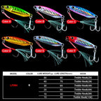 PROBEROS Iron Plate Lead Fish Far-Fluoch Metal Road Bait, 40G, 50G