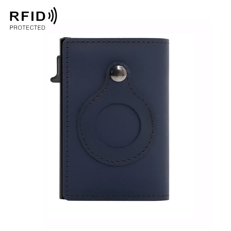 Anti-Theft Positioning Wallet Men Card Holder Mini Wallets For AirTag...