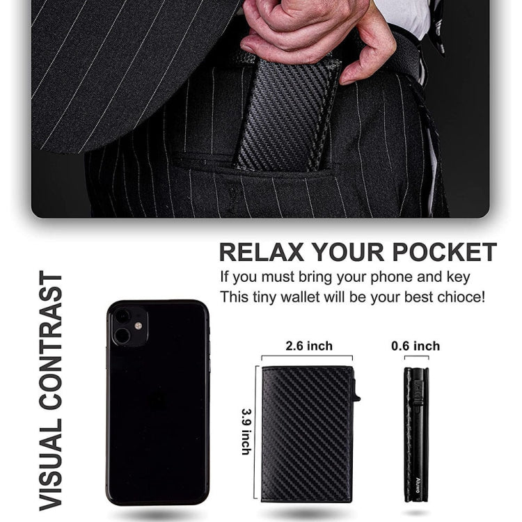 Anti-Theft Positioning Wallet Men Card Holder Mini Wallets For AirTag...