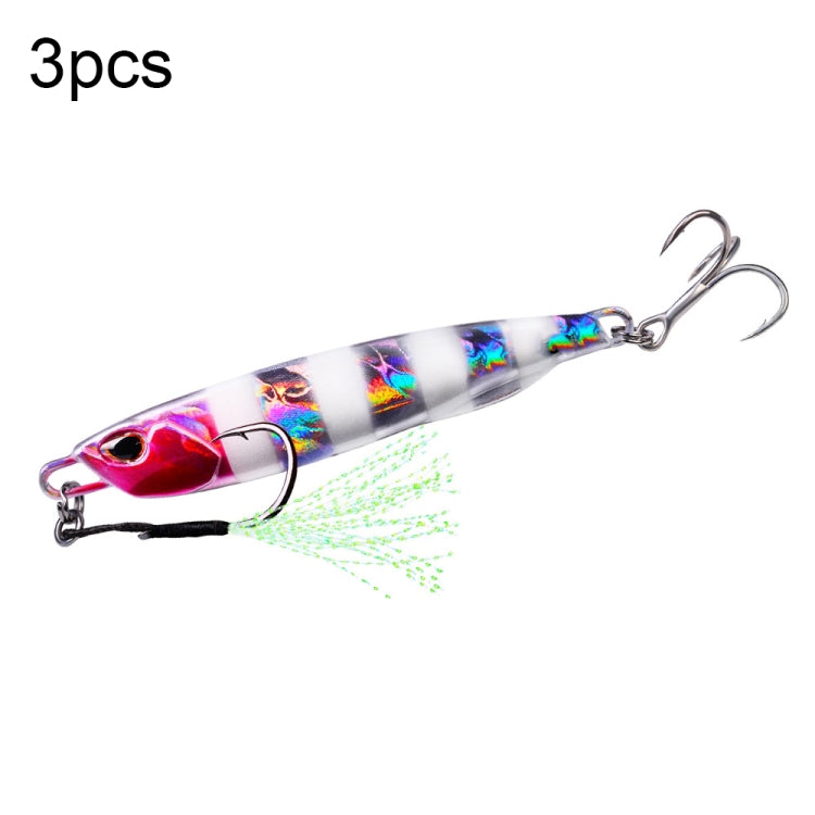 PROBEROS LF103 Simulation Metal Sea Fishing Bait, 10g, 15g, 20g – Durable Build, Easy to Use 15g C Luminous With Hook