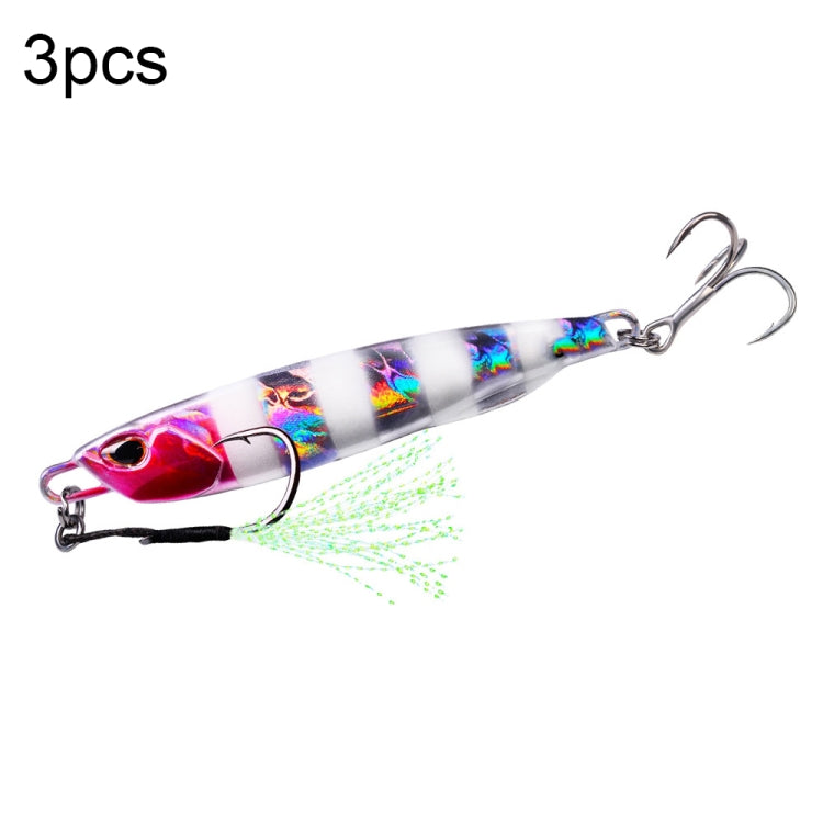 PROBEROS LF103 Simulation Metal Sea Fishing Bait, 10g, 15g, 20g – Durable Build, Easy to Use 20g C Luminous With Hook