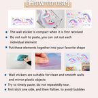 DX396 Bathroom Toilet Decoration Luminous Wall Sticker, DX396