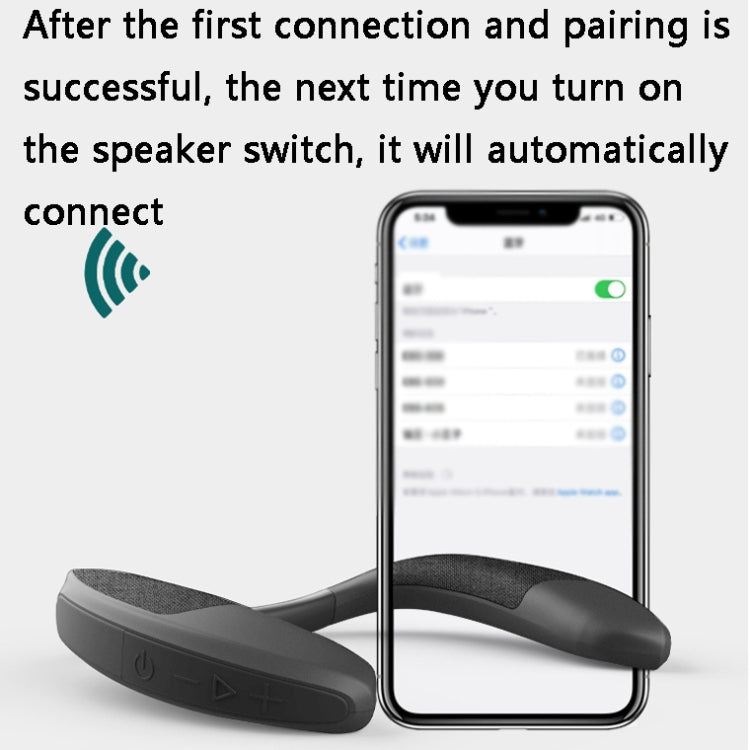 EBS-909 Bluetooth Speaker – Portable Neck-mounted Wireless Bluetooth Speaker