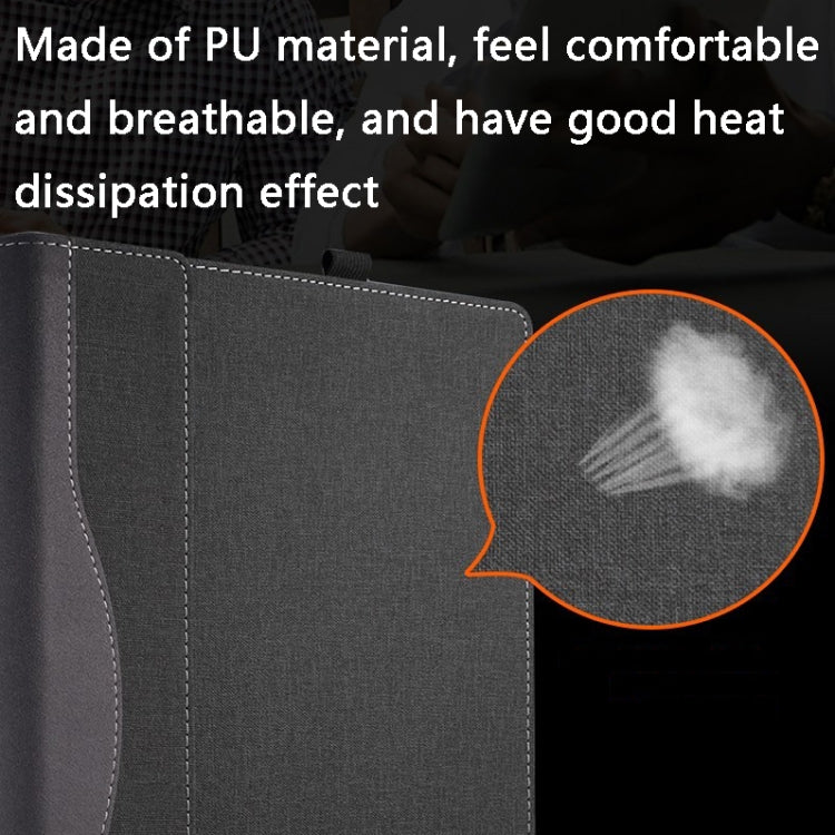 Laptop Leather Anti-Fall Protective Case – Leather, Non-slip, For Lenovo XiaoXin Pro 14 2021, For Lenovo YOGA 14s 2021